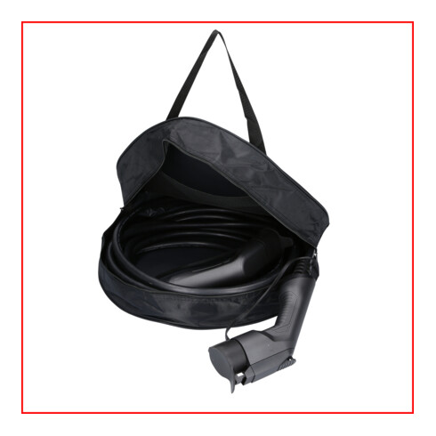 Pochette de rangement pour câble de charge efuturo KS Tools (noir)