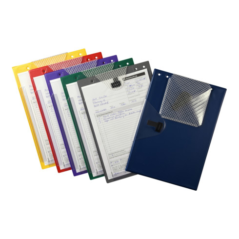 Pochette et support de documents automobile Eichner Jumbo DIN A4, rouge