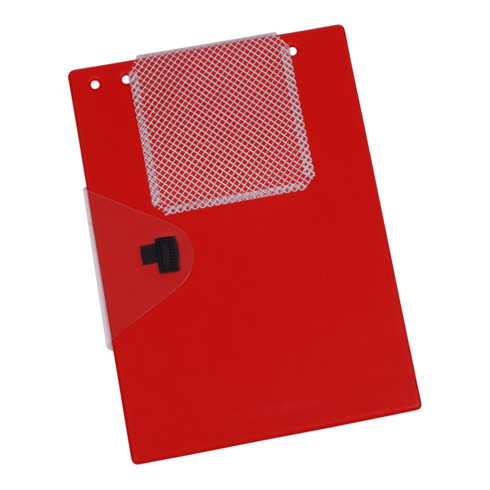 Pochette et support de documents automobile Eichner Jumbo DIN A4, rouge