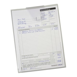 Pochette et support de documents automobile en PVC Eichner pour DIN A4, 218 x