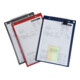 Pochette et support de documents avec fermeture velcro et 2 compartiments DIN A4 bleu UE=10 pcs.-4