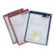 Pochette et support de documents avec fermeture velcro et 2 compartiments DIN A4 noir UE=10 pcs.-4