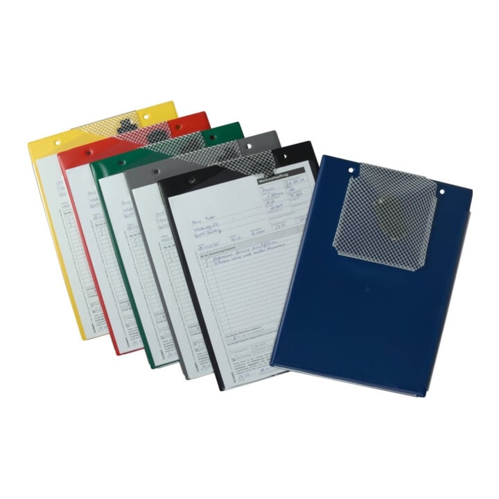 Pochette et support de documents Edge Eichner rouge DIN A4