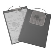 Pochette et support de documents Eichner A4, gris