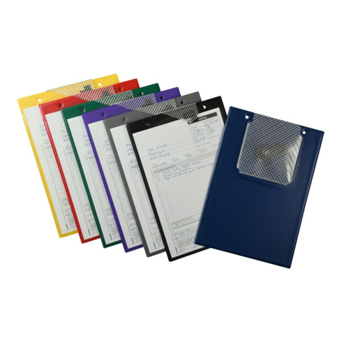 Pochette et support de documents Eichner A4, jaune