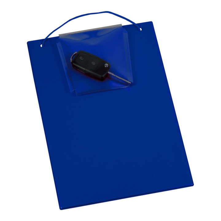 Pochette et support de documents Eichner A4 vertical bleu