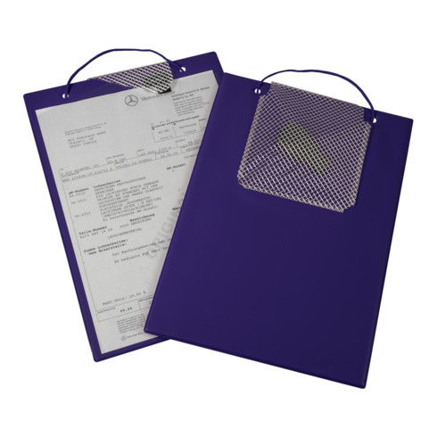 Pochette et support de documents Eichner A4, violet