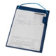 Pochette et support de documents Eichner bleu A5, sans compartiment pour les clés-1
