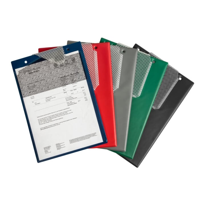 Pochette et support de documents Eichner Secure A4 vert UE=10 pcs.