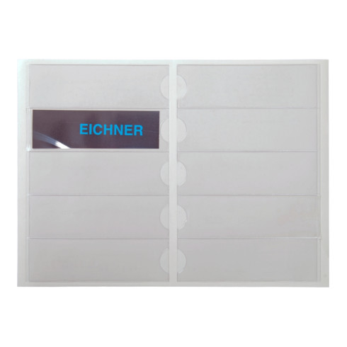Pochettes à dos de classeur autocollantes Eichner