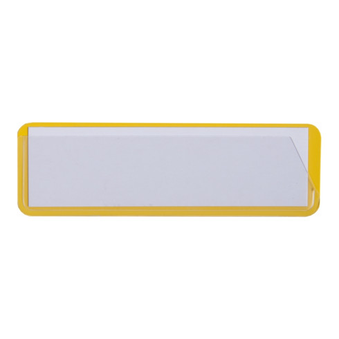 Pochettes magnétiques Eichner 58 x 100 mm jaune