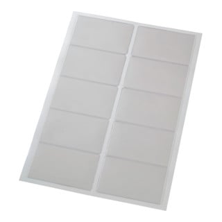 Pochettes pour cartes de visite autocollantes Eichner en PVC