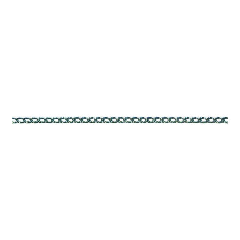 PÖSAMO Gourmettekette vernickelt 1,0mm Ro.50m (130x60)