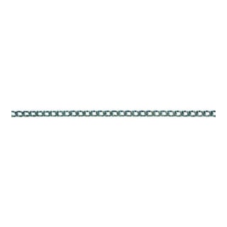 PÖSAMO Gourmettekette vernickelt 2,5mm Ro.10m (130x60)