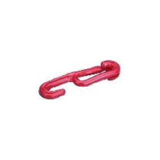 PÖSAMO Kunststoff Zughaken rot 6,0mm