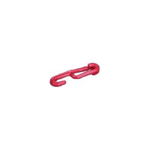 PÖSAMO Kunststoff Zughaken rot 6,0mm