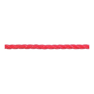 PÖSAMO PP-Seil gedr. orange 6,0mm Ro.120m (250x110)