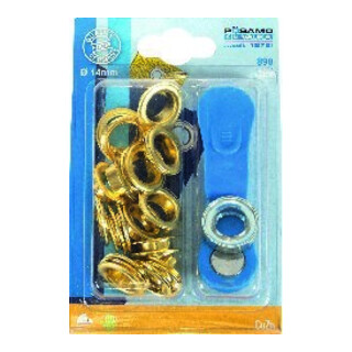 PÖSAMO se u. Sch. MS-vern. (SB) 14,0mm a 12 Stück