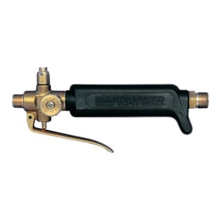 Poignée de chalumeau propane levier à ressort M 14 x 1 mm 1,5 - 4 bar KAYSER