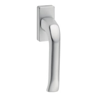 EDI Poignée de fenêtre 1003 saillante avec cran Aluminium 10 mm carré 7 mm
