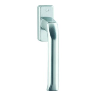 Poignée de fenêtre Hoppe London 013/U34 Alu.F1 32mm Stand.