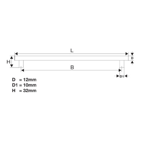 Poignée de secours BMB Fittings