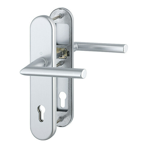 Poignée de porte Hoppe Stockholm 76G/3331/3440/1140 ES1 SK2 PZ carré 8/10mm