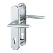 Poignée de porte Hoppe Stockholm 76G/3331/3440/1140 ES1 SK2 PZ carré 8/10mm