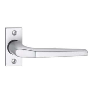 Poignée de porte profilée trou pour trou de béquille partie 2314/0800 Alu.F1 ktg.8mm kkr.