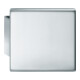 Poignée FSB 61 6254 acier inox couleur n° 6204 distance de fixation 70 mm L. 150 mm L. 150 mm inclinée