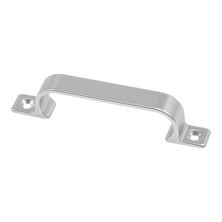 Poignée Hermeta A.21mm L.112mm B.14mm Alu.argent.elox.no.trous 2