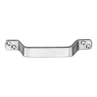 Poignée L.160mm B.20mm galvanisée STA Nombre de trous 4 Contremaître