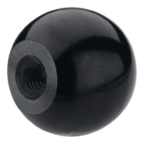 Poignée sphérique DIN 319 d1 40 mm d2 M 10 mm d4 22 mm Ganter
