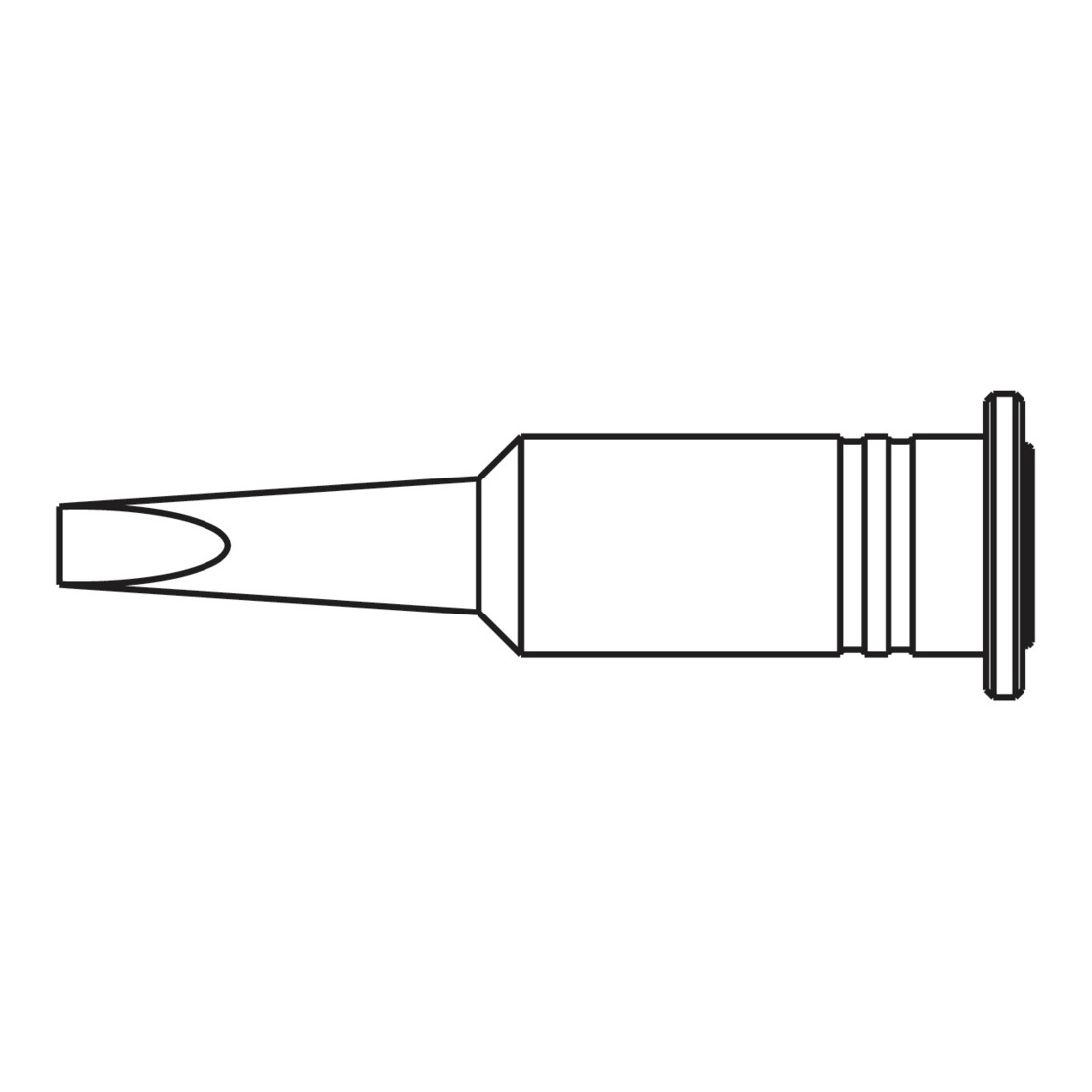 Pointe ERSA 3,2 mm-ciseau- SB-Verp.