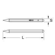 Outils KS BRONZEplus burin pointu-3