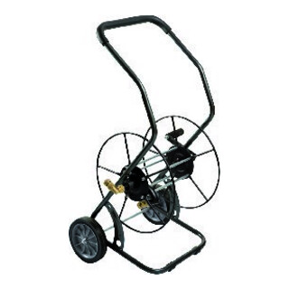 POLET Chariot de tuyau 1/2" SL : 80 m, 2 roues en caoutchouc plein