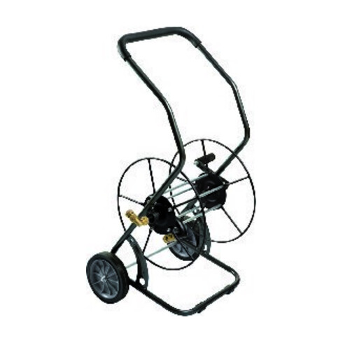 POLET Chariot de tuyau 1/2" SL : 80 m, 2 roues en caoutchouc plein