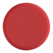 Polierschwamm D.150mm S.50mm weich rot Nachpolieren