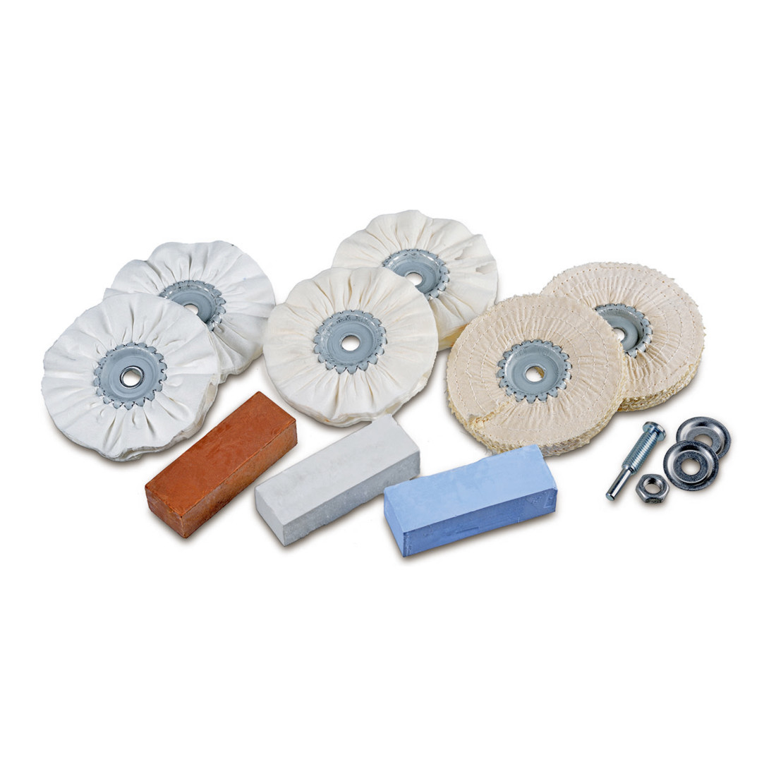 Osborn Polierset; 10-teilig; Profi; Polierwerkzeug; Polierkit (8603600010)