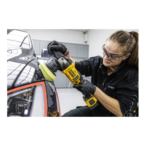 Polisseuse excentrique à batterie DEWALT 18 Volts (sans brosse), version de base