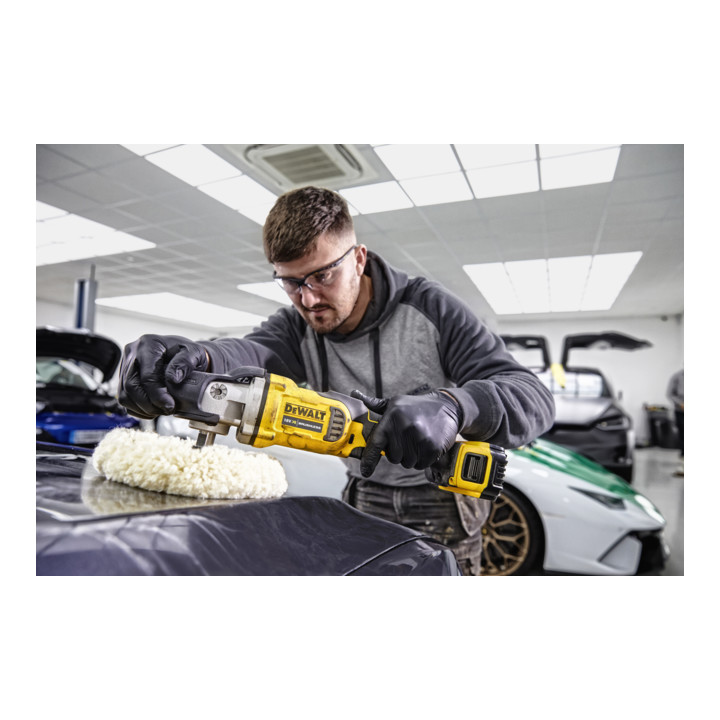 Polisseuse rotative sans fil 18 volts DEWALT (sans balais), version de base