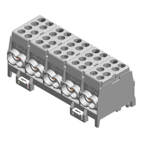 Pollmann Abzweigklemme grau HLAK 25-5/10 GR-S