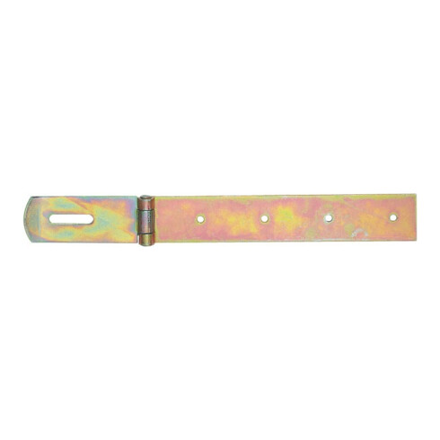 POLLMANN berfalle exécution droite 200 mm galvanisé clair
