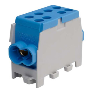 Pollmann borne dérivation ligne principale bleue HLAK 35-1/2M2 BL