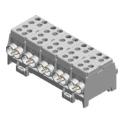 Pollmann Connecteur dérivation de ligne principale gris HLAK 35-5/10 GR-S-1
