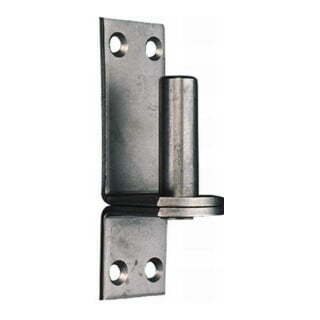 POLLMANN Haken D,16mm m.Platte,z.Aufschrauben Edelstahl V2A