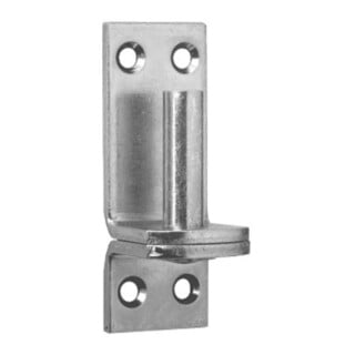 POLLMANN Haken D1,20mm,eng zum Aufschrauben,Eisen galvanisch hell verzinkt