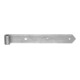 POLLMANN Paumelle de porte extrémité pointue pour axe 13 mm, 300 mm fer, galvanisé clair-1