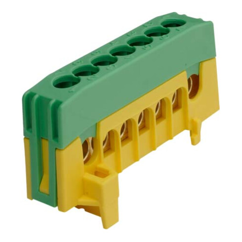 Pollmann Schutzleiterklemme grün PE7-F2 GN