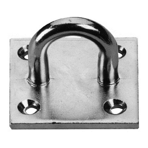 POLLMANN SE sur plaque 55x55x5mm zingué clair